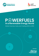Studie: Powerfuels in a Renewable Energy World - Global volumes, cost, and trading